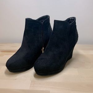 Black Bella Marie Ankle boots size 8